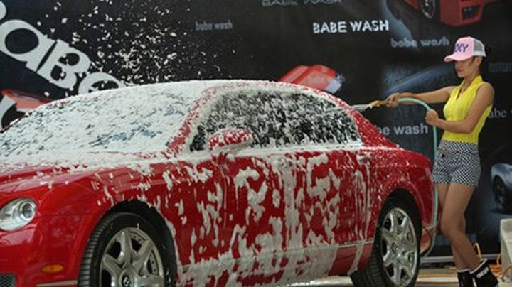 Lưu ý khi rửa xe ô tô