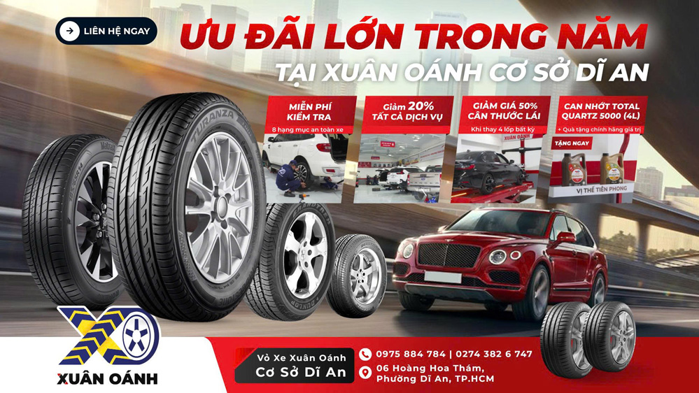 ƯU ĐÃI LỚN TRONG NĂM TẠI XUÂN OÁNH B-SELECT DĨ AN