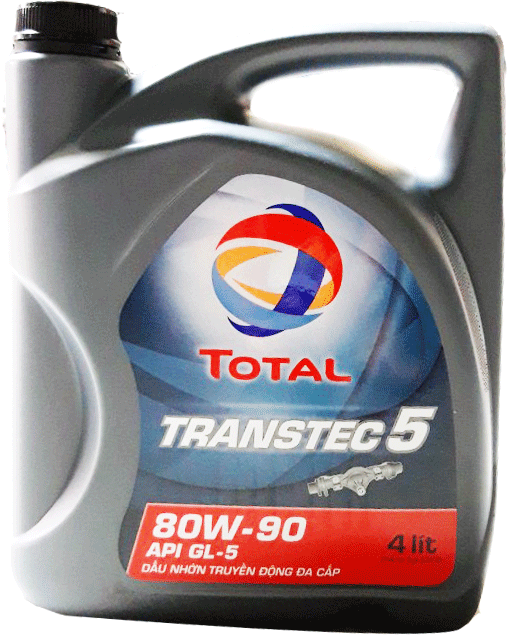 Nhớt Hộp Số Sàn Total Transtec 5 80W-90 (4 lít)