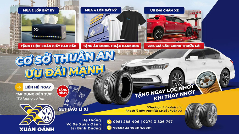 CƠ SỞ THUẬN AN – ƯU ĐÃI QUÀ TẶNG CỰC HẤP DẪN