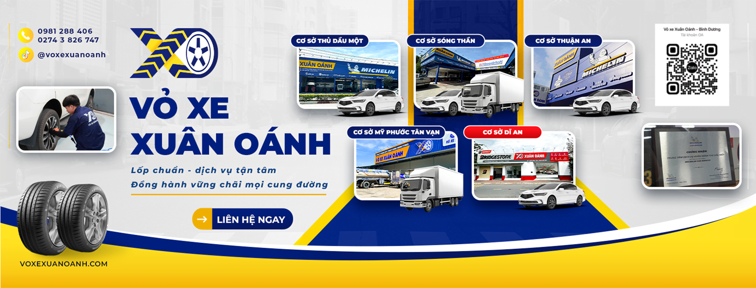 Công ty Vỏ Xe Xuân Oánh - Công ty Vỏ Xe Bình Dương